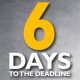 6 days left to submit your Self-Assessment tax return!