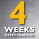 4 weeks to the self assessment tax return deadline
