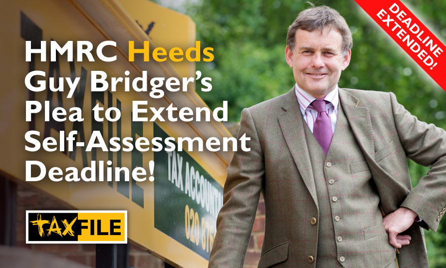 HMRC Heeds Guy's Plea & Extends Self-Assessment Deadline!